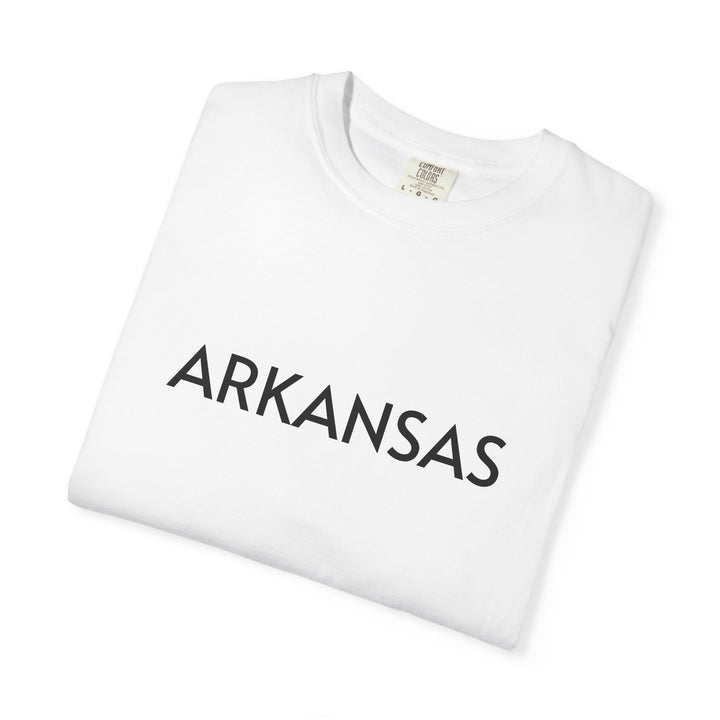 ARKANSAS UNISEX GARMENT DYED T-SHIRT