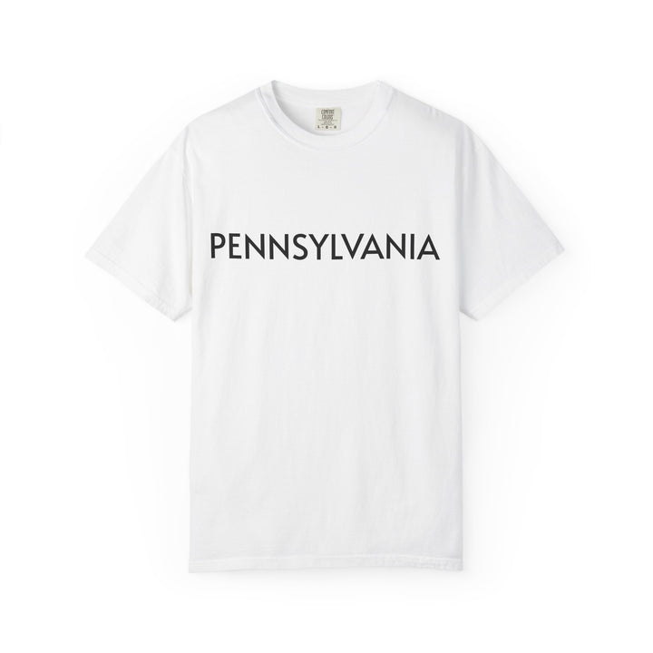PENNSYLVANIA UNISEX GARMENT DYED T-SHIRT