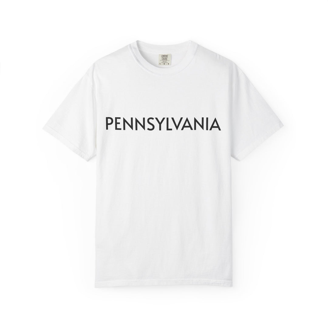 PENNSYLVANIA UNISEX GARMENT DYED T-SHIRT
