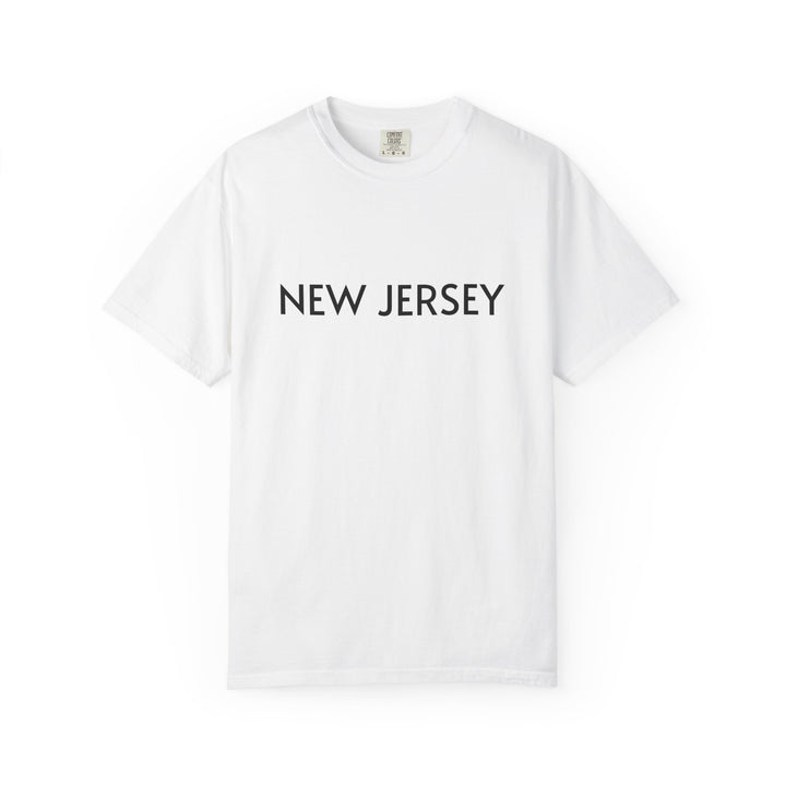 NEW JERSEY UNISEX GARMENT DYED T-SHIRTS
