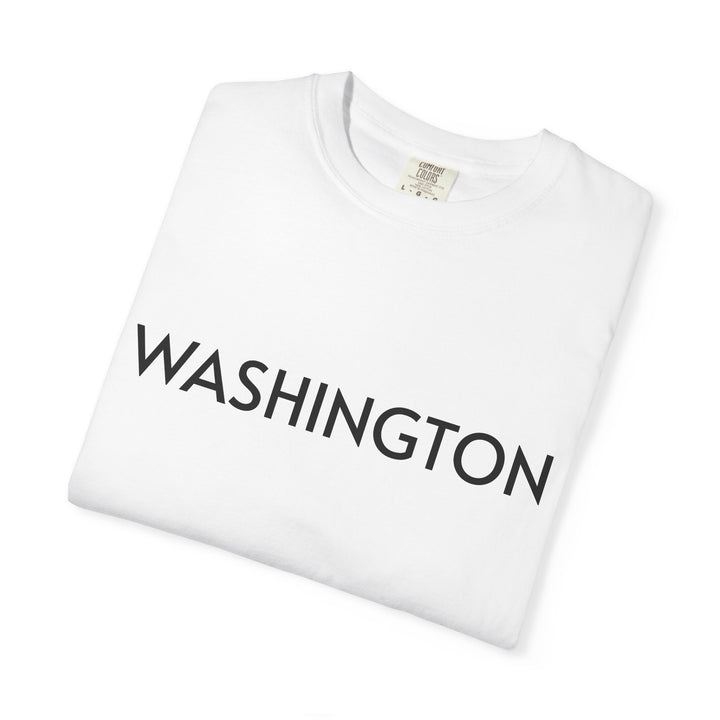 WASHINGTON UNISEX GARMENT DYED T-SHIRT