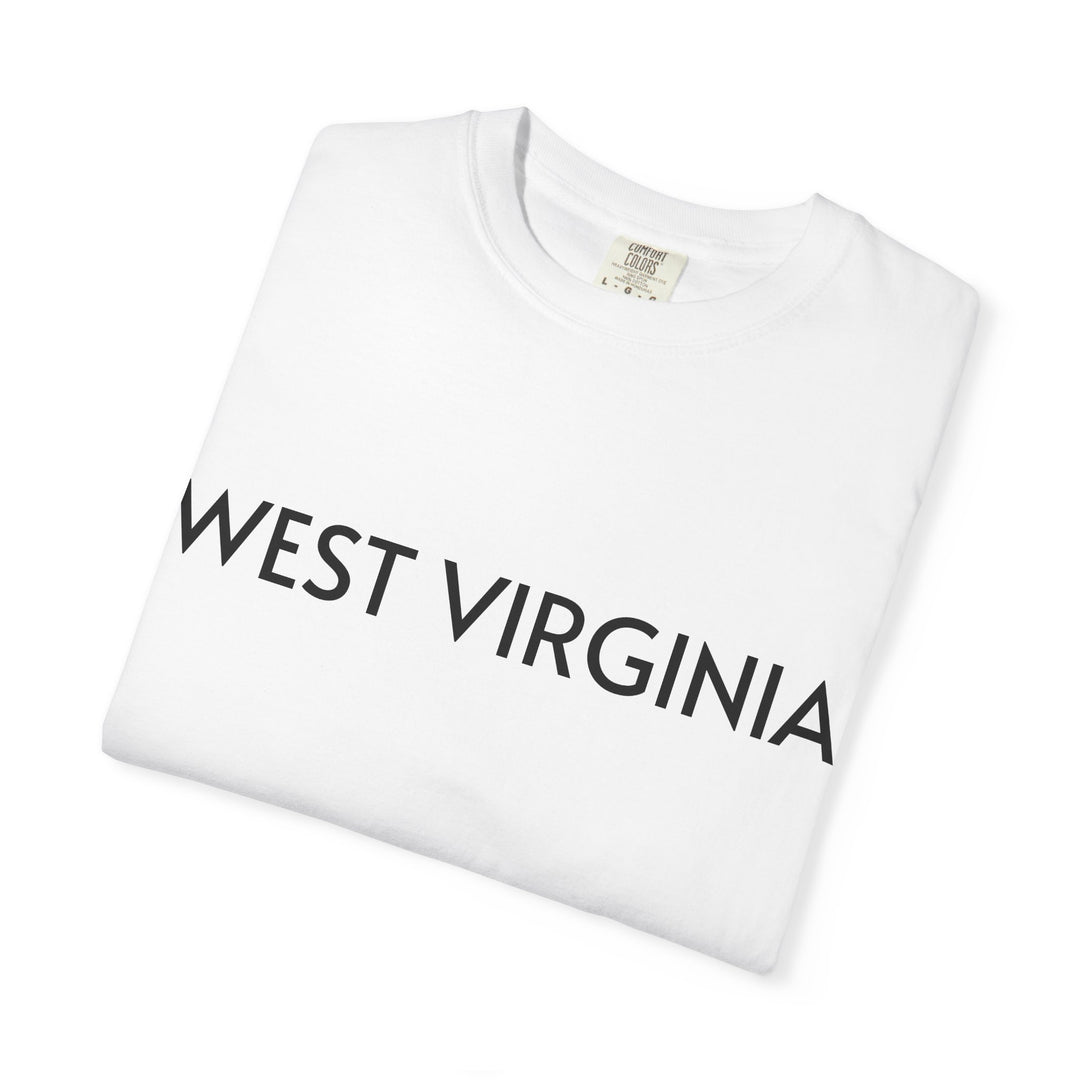 WEST VIRGINIA UNISEX GARMENT DYED T-SHIRT