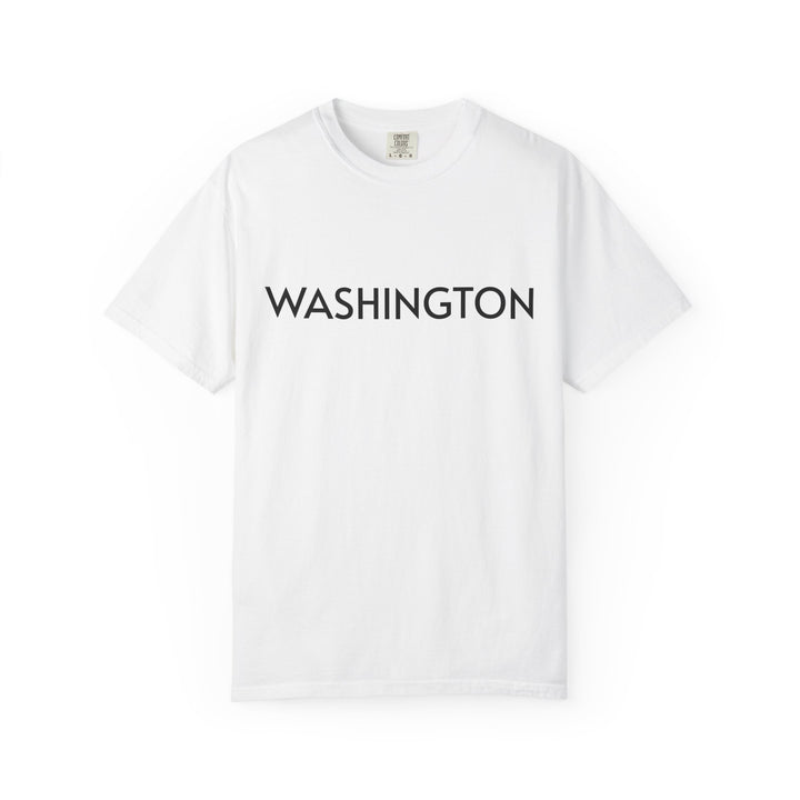 WASHINGTON UNISEX GARMENT DYED T-SHIRT