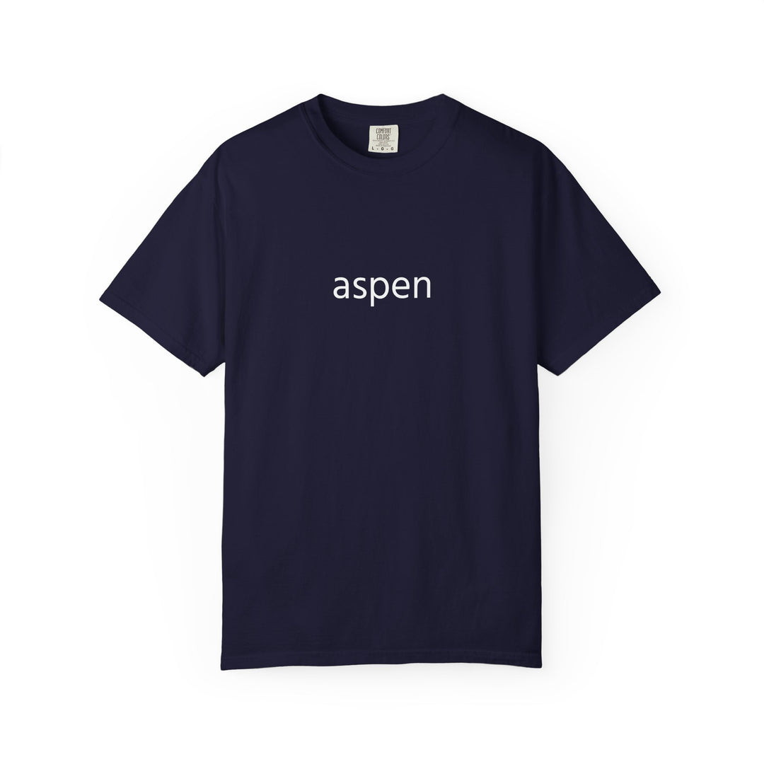 ASPEN UNISEX GARMENT DYED T-SHIRT