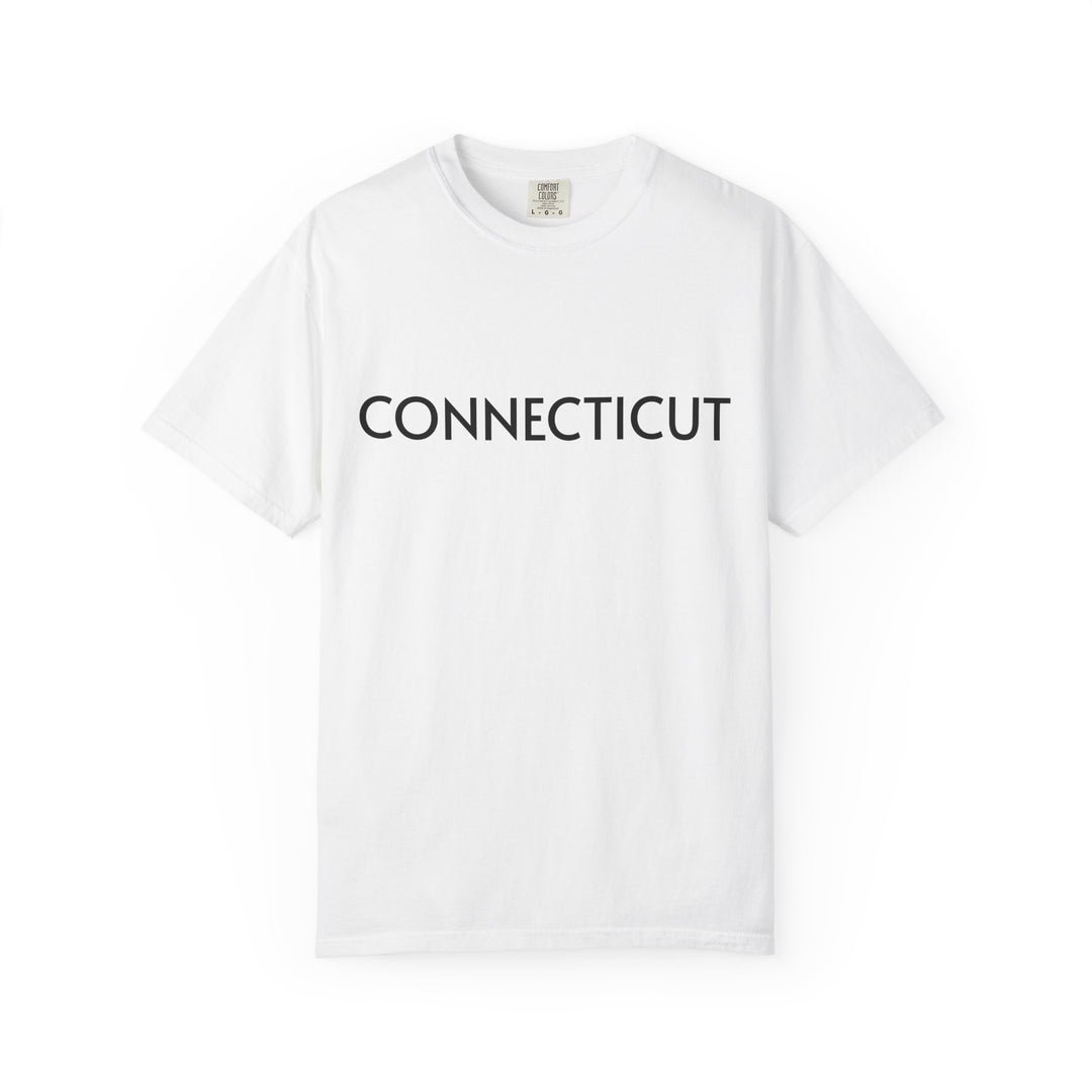 CONNECTICUT UNISEX GARMENT DYED T-SHIRT
