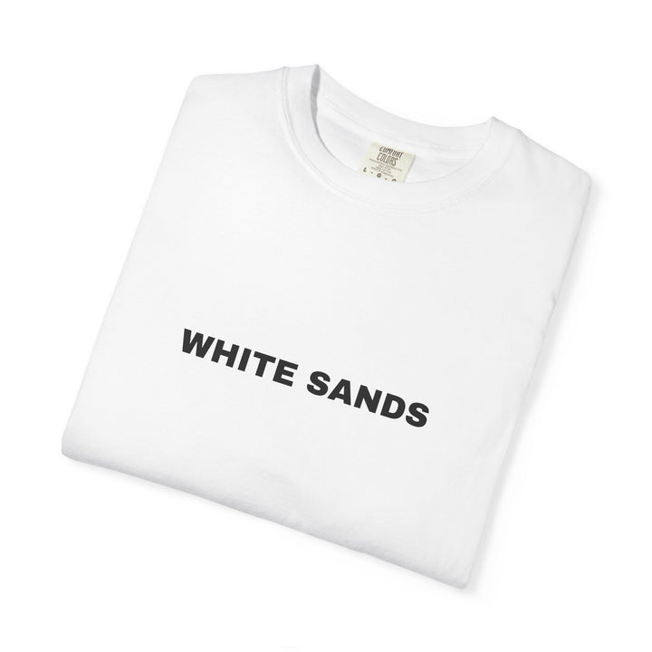 WHITE SANDS UNISEX GARMENT DYED T-SHIRT