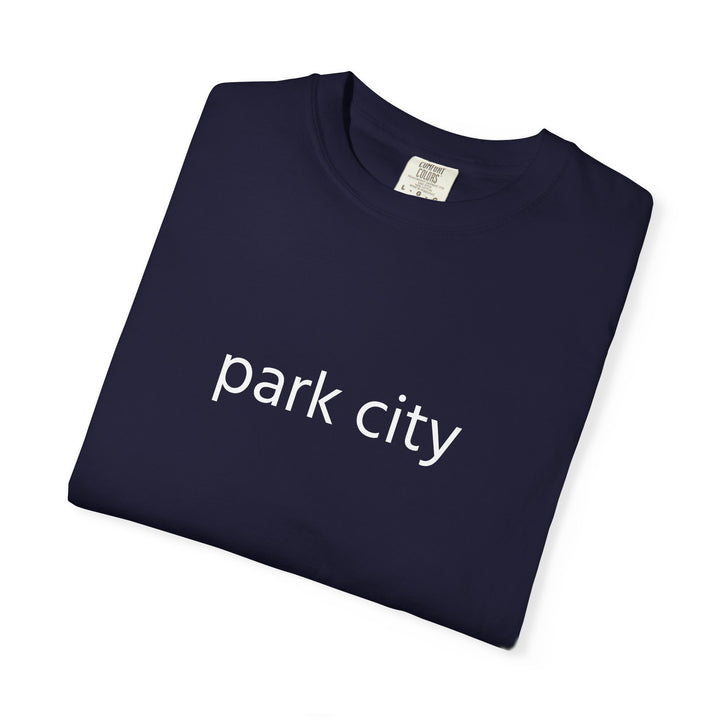 PARK CITY UNISEX GARMENT DYED T-SHIRT