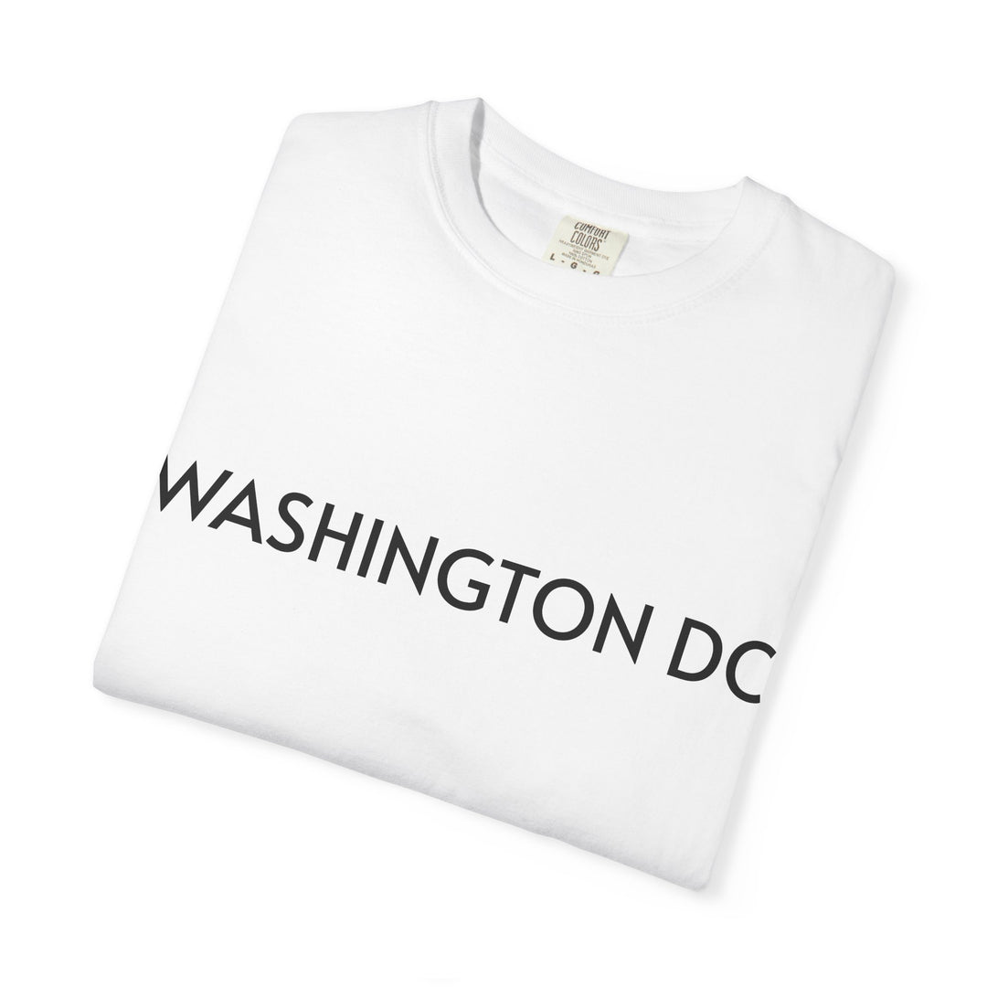 WASHINGTON DC UNISEX GARMENT DYED T-SHIRT