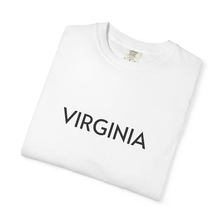 VIRGINIA UNISEX GARMENT DYED T-SHIRT