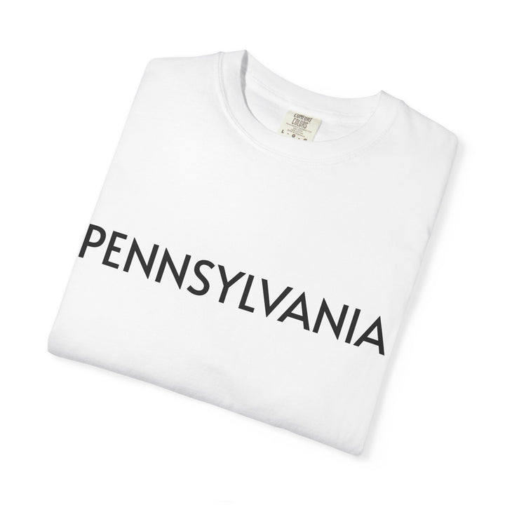 PENNSYLVANIA UNISEX GARMENT DYED T-SHIRT