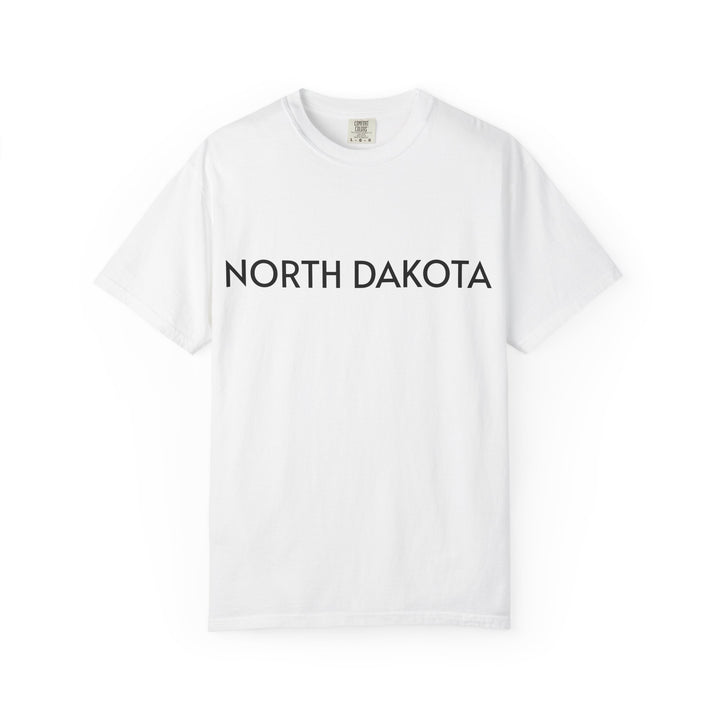 NORTH DAKOTA UNISEX GARMENT DYED T-SHIRT