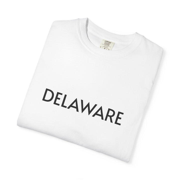 DELAWARE UNISEX GARMENT DYED T-SHIRT
