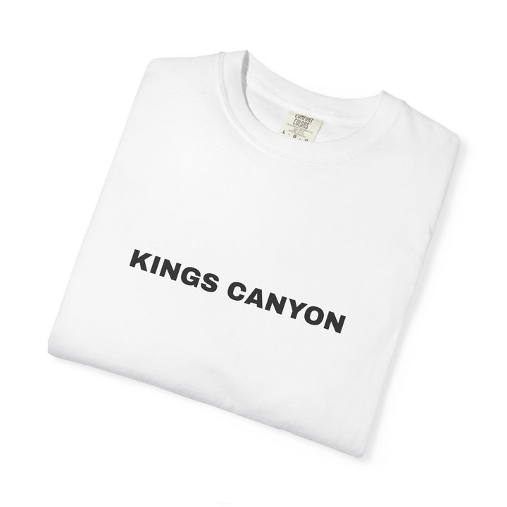 KINGS CANYON UNISEX GARMENT DYED T-SHIRT