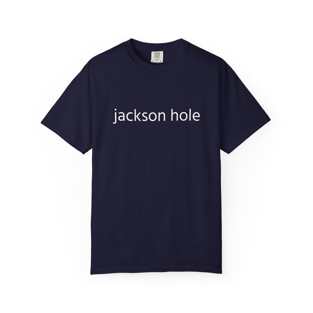 JACKSON HOLE UNISEX GARMENT DYED T-SHIRT