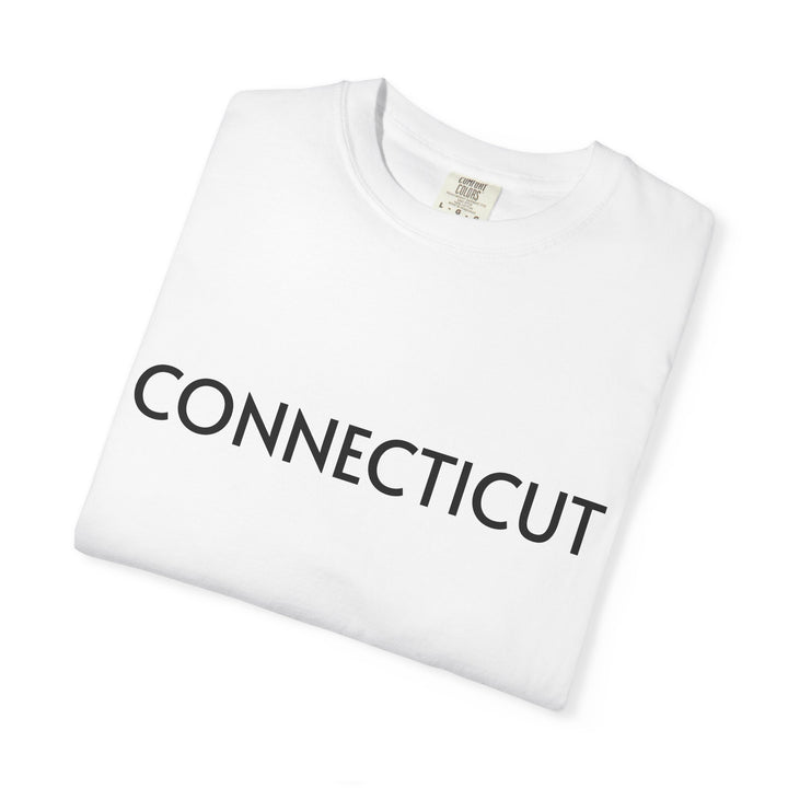 CONNECTICUT UNISEX GARMENT DYED T-SHIRT