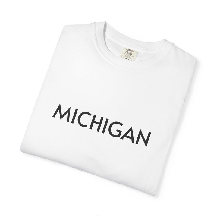 MICHIGAN UNISEX GARMENT DYED T-SHIRT
