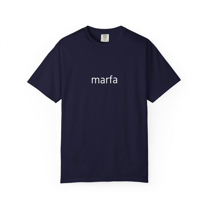 MARFA UNISEX GARMENT DYED T-SHIRT