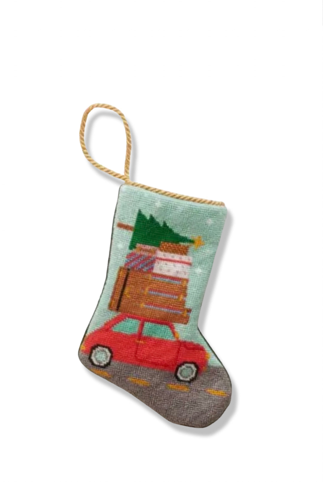 BEEP BEEP HERE COMES CHRISTMAS BY BURU BAUBLE STOCKING