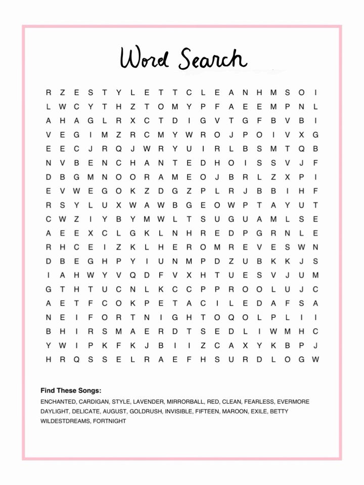 WHO KNOWS &amp; WORD SEARCH BUNDLE DIGITAL DOWNLOAD