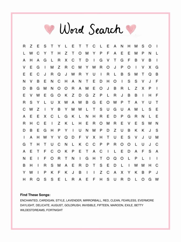 WHO KNOWS, WORD SEARCH &amp; SCAVENGER HUNT DIGITAL DOWNLOAD BUNDLE