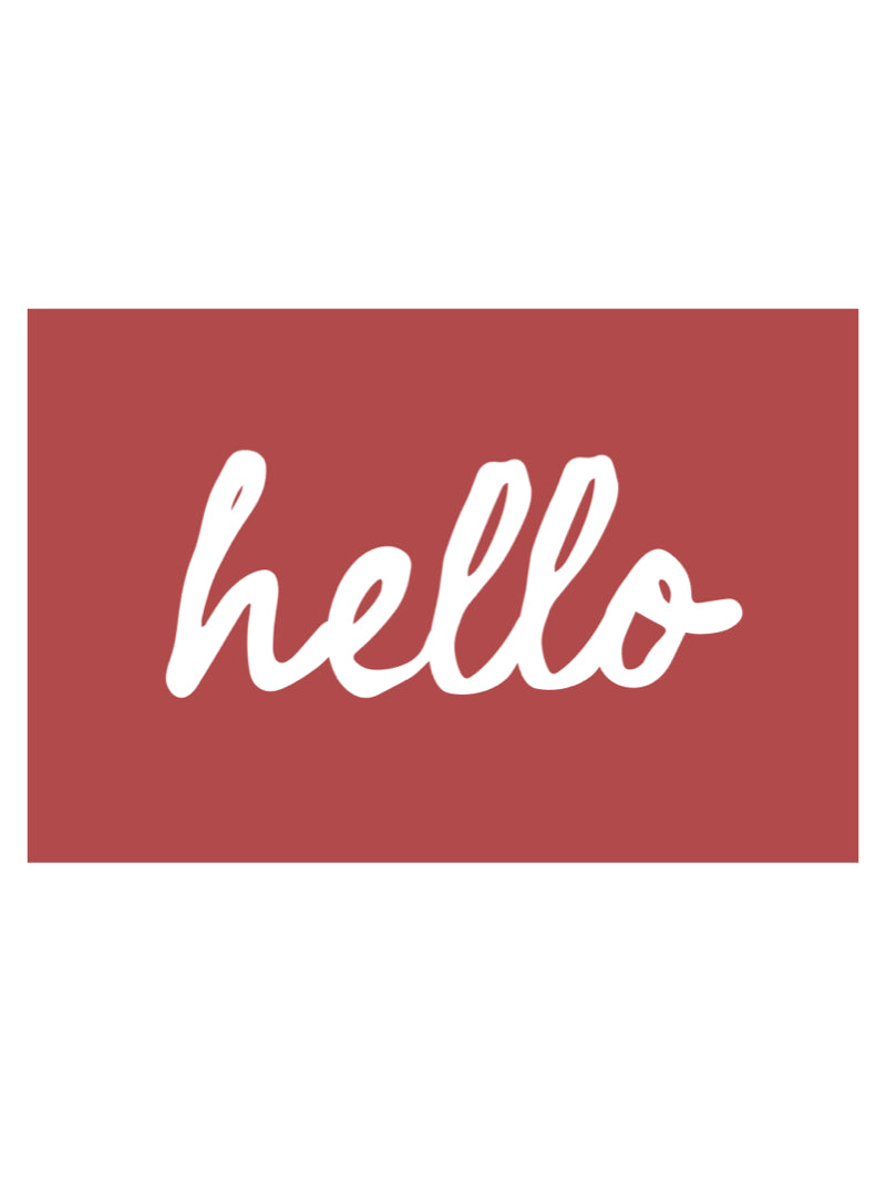 HELLO POSTCARD BUNDLE