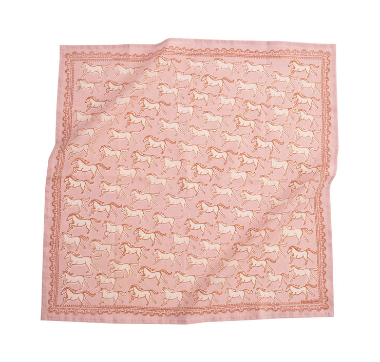 HEMLOCK GOODS HORSES BANDANA NO. 062