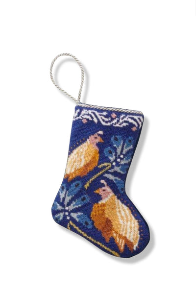 QUINTESSENTIAL QUAIL MIGNONNE GAVIGAN BAUBLE STOCKING
