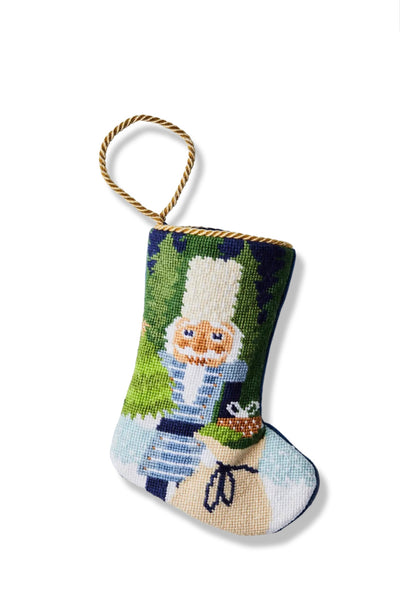 WINTER SOLSTICE NUTCRACKER BAUBLE STOCKING