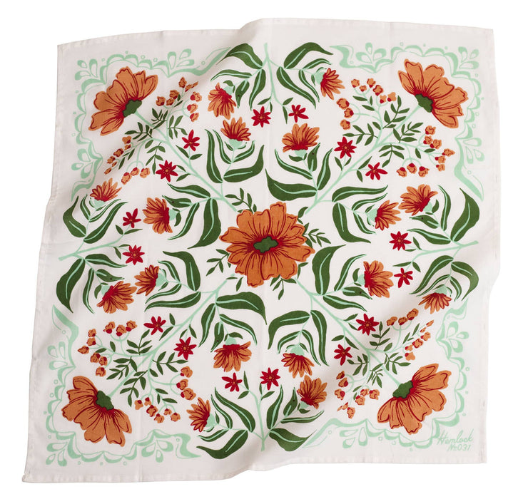 HEMLOCK GOODS FLORA BANDANA NO. 031