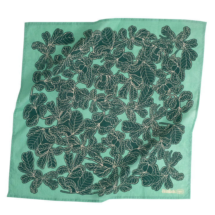 HEMLOCK GOODS FIG LEAF BANDANA