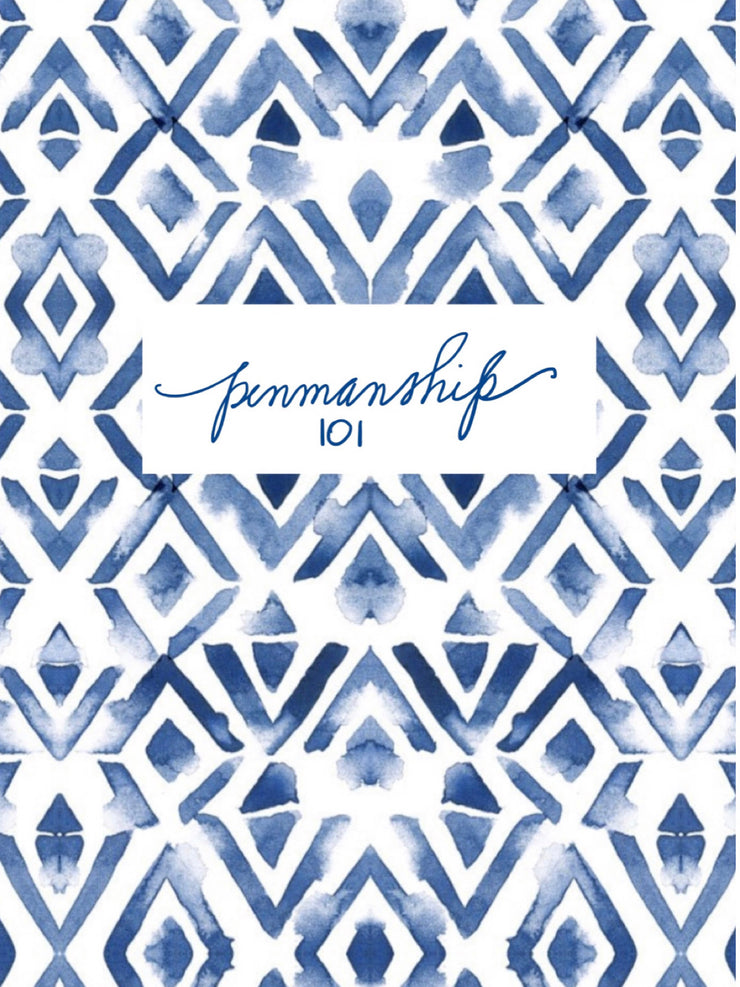 PENMANSHIP CLASS