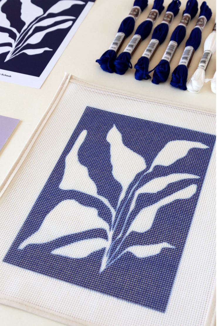 UNWIND SLOW DOWN NEEDLEPOINT KIT