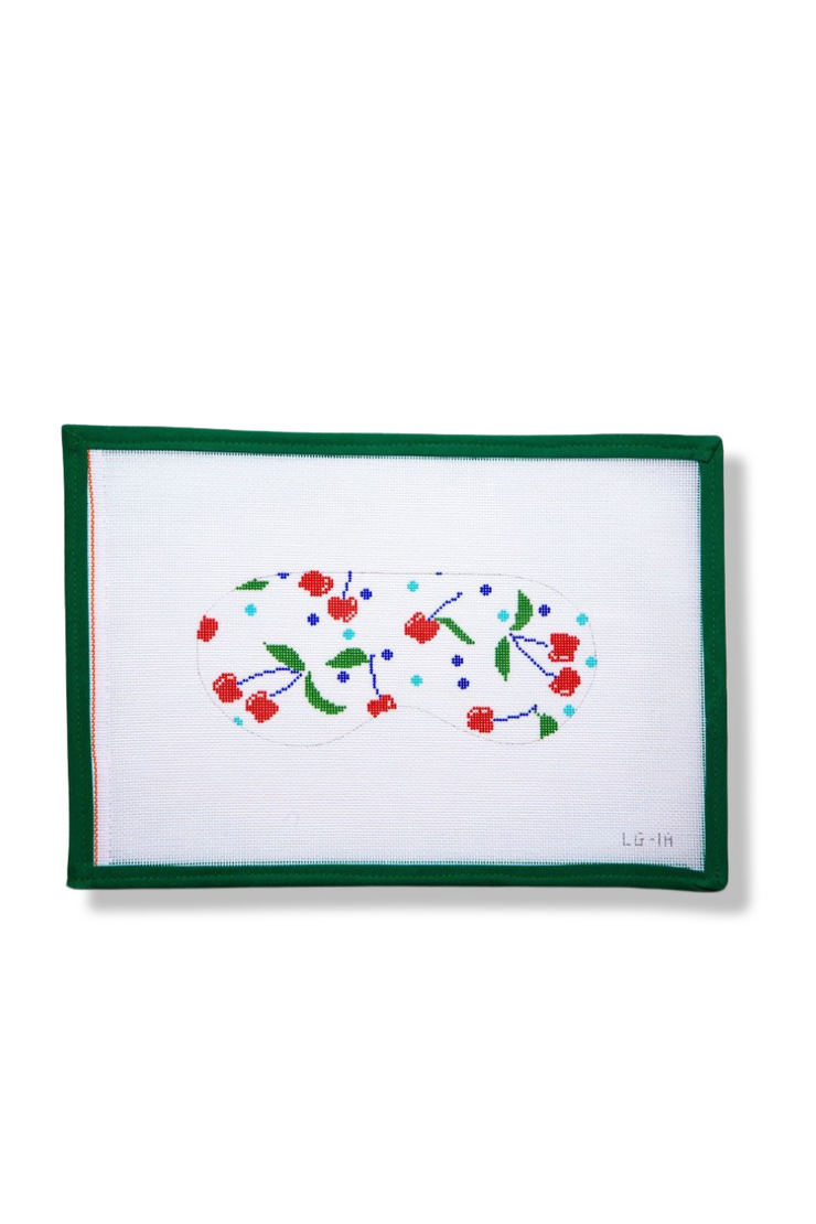 WHITE CHERRIES SLEEP MASK