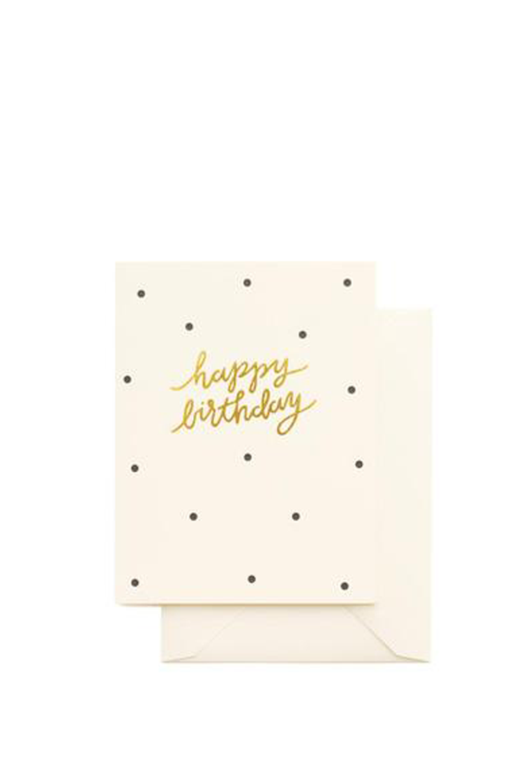 HAPPY BIRTHDAY CARD