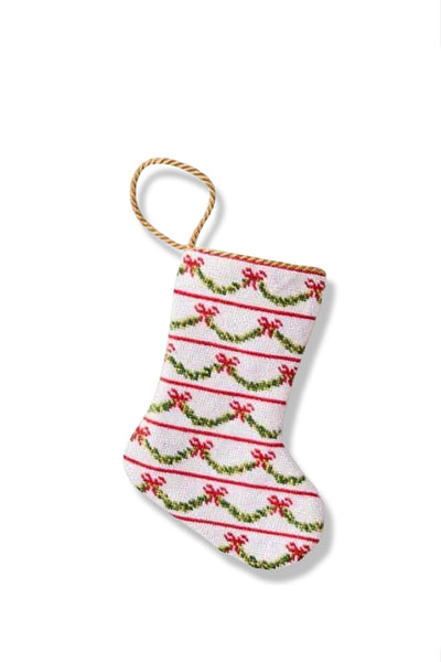 GARLAND GALA BY RILEY SHEEHEY DOGWOOD HILL BAUBLE STOCKING