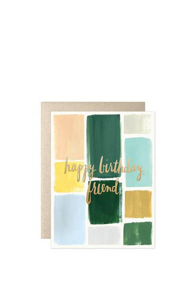 HAPPY BIRTHDAY, FRIEND CARD