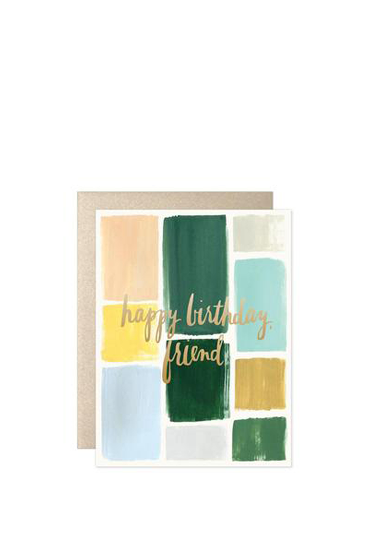 HAPPY BIRTHDAY, FRIEND CARD