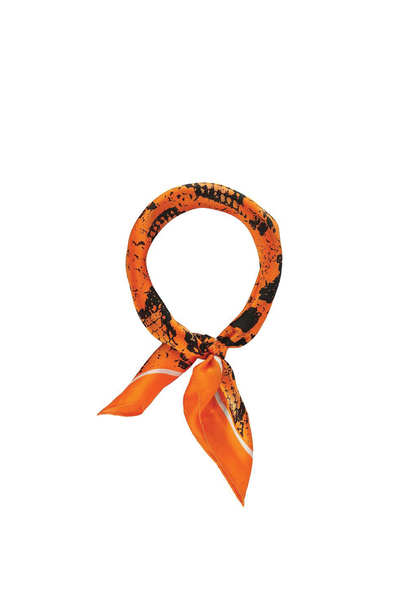 PYTHON SCARF ORANGE