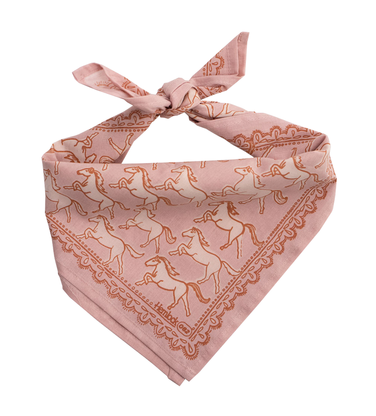 HEMLOCK GOODS HORSES BANDANA NO. 062